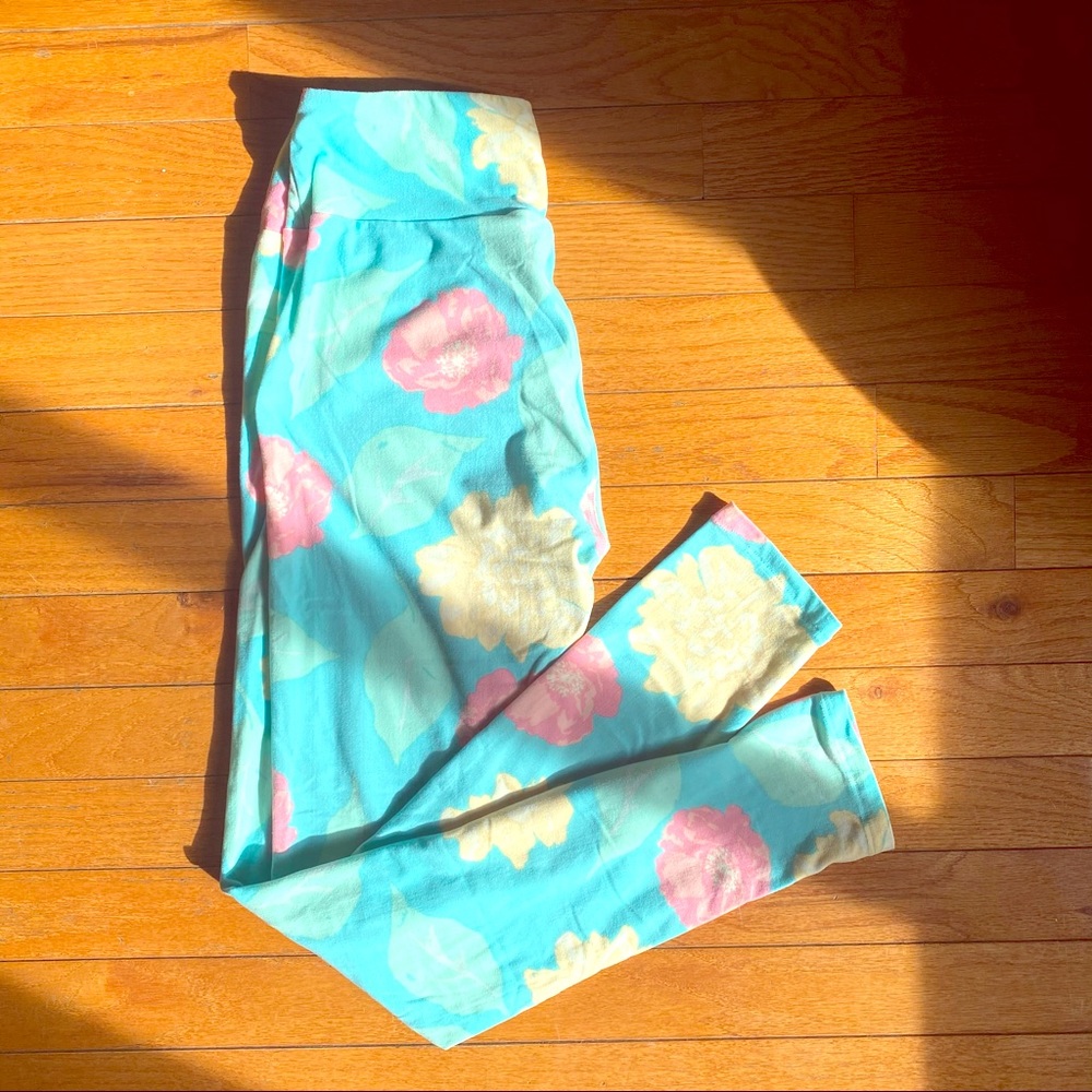 Lularoe OS leggings - floral 🌸